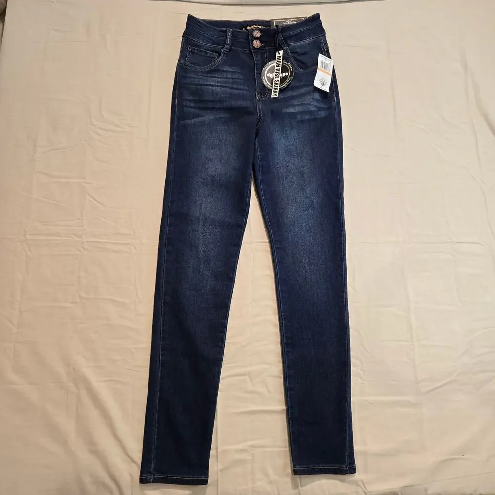 NWT Dollhouse High-rise Skinny Jeans Curvy Collection Girls Sz 7/8 28x29